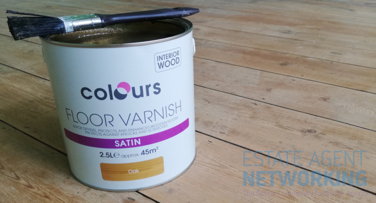 Colours Floor Varnish Satin Oak