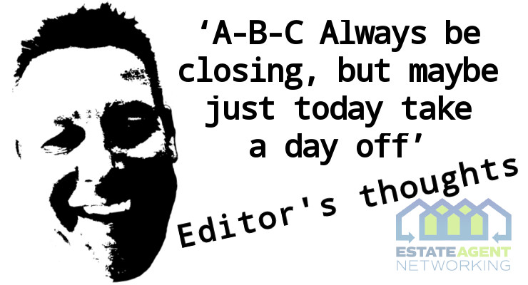 A-B-C Always be closing, but maybe just today take a day off