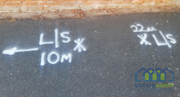 What Do Utility Spray Paint Markings Mean?