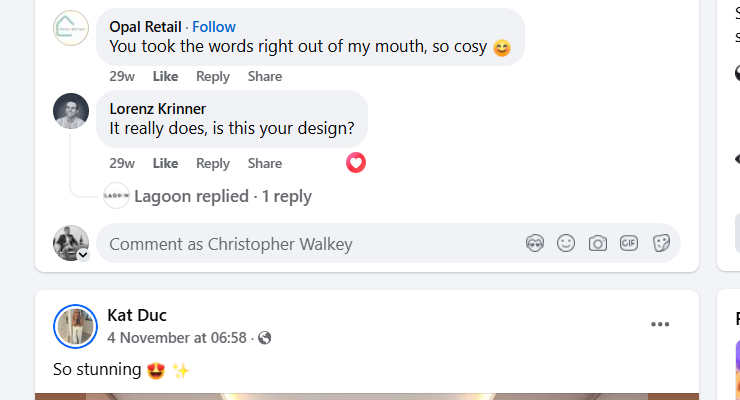 interior design comments