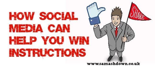 How Social Media can help you Win Instructions image